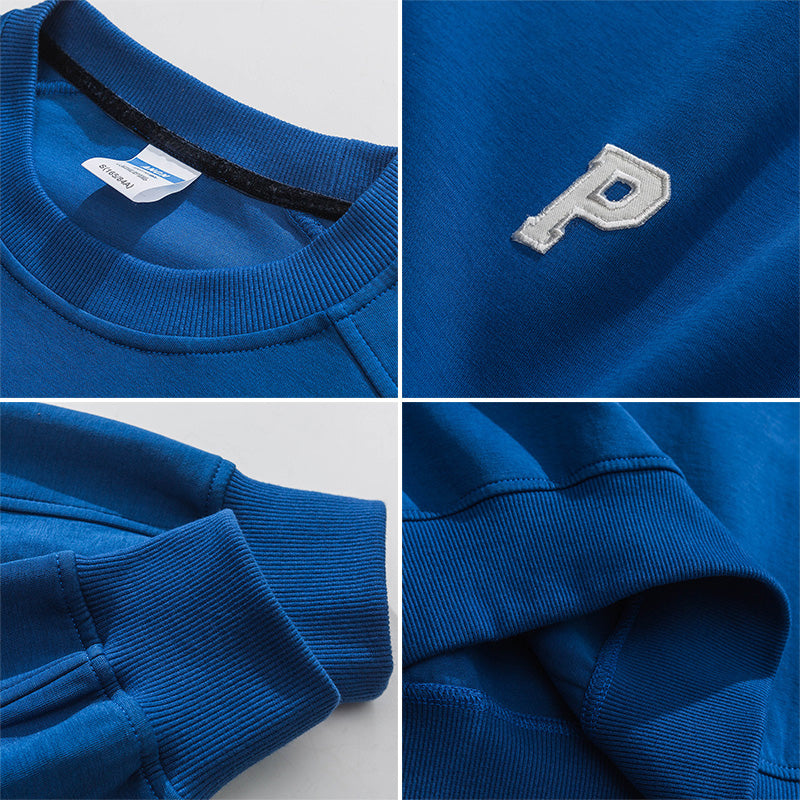 Men Pullover Hoodie Spring Sweater Men's Loose All-Match Casual