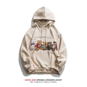 Men Pullover Hoodie Spring Sweater Men's Loose Couple Casual