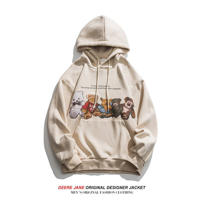 Men Pullover Hoodie Spring Sweater Men's Loose Couple Casual