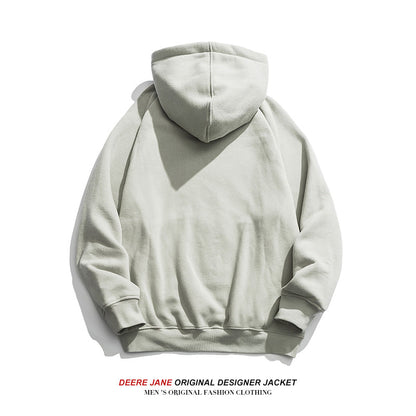 Men Pullover Hoodie Autumn Winter Sweater Men's Loose All-Match Couple Casual