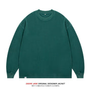 Men Pullover Hoodie Spring Sweater Men's Loose All-Match Simple Leisure