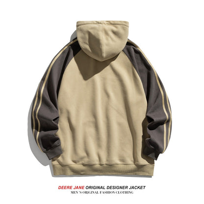 Men Pullover Hoodie Spring Hooded Sweater Men's Loose All-Matching Casual