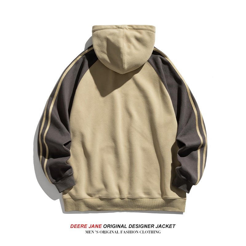Men Pullover Hoodie Spring Sweater Men's Spring and Autumn Loose All-Match Casual Couple Style