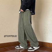 Men Jeans Black Vintage Jeans Oversize Overalls