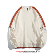 Men Pullover Hoodie Spring Multicolor Hoodie Men's Retro Loose Vintage Casual
