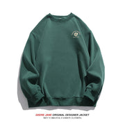 Men Pullover Hoodie round Neck Sweater Men's Winter Couple