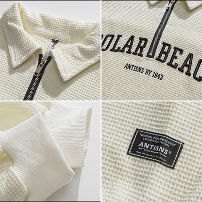 Men Pullover Hoodie Fall Loose Sweater