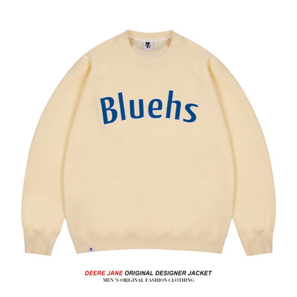 Men Pullover Hoodie Spring Sweater Men's Loose All-Match Casual