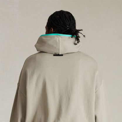Fog Essentials Hoodie Stretch-hemmed Fleece Hooded Sweater