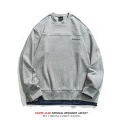 Men Pullover Hoodie Spring Sweater Men Loose Retro Casual