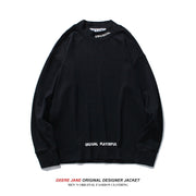 Men Pullover Hoodie Spring Long-Sleeved Sweater Men's Loose Casual