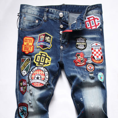 DSQ2 Jeans Ripped Stretch Jeans