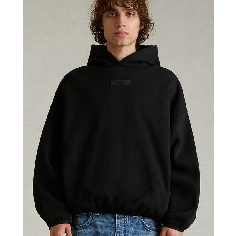 Fog Essentials Hoodie Stretch Hoop Loose Fleece Hooded Sweater