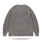 Men Pullover Hoodie Spring Sweater Men's Loose All-Match Simple Leisure