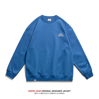 Men Pullover Hoodie Spring Sweater Men's Loose All-Matching Spring and Autumn