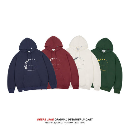 Men Pullover Hoodie Spring Sweater Men's Loose All-Match Casual