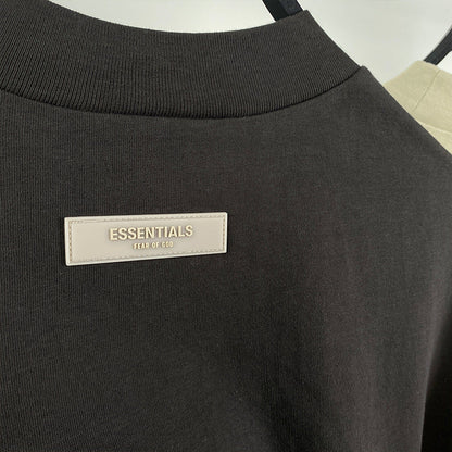 Fog Essentials T shirt Flocking Logo '1977' Loose T shirt