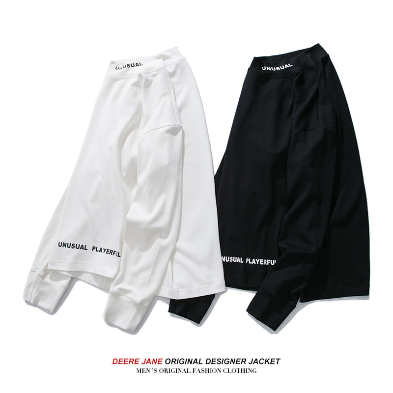 Men Pullover Hoodie Spring Long-Sleeved Sweater Men's Loose Casual