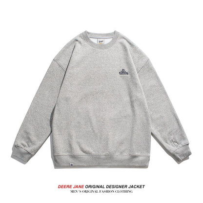 Men Pullover Hoodie Spring Sweater Men's Loose All-Matching Spring and Autumn