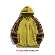 Men Pullover Hoodie Spring Hooded Sweater Men's Loose All-Matching Casual