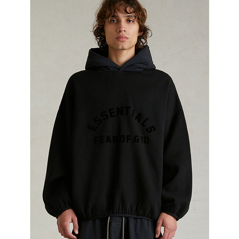 Fog Essentials Hoodie Fleece Loose Hooded Sweater