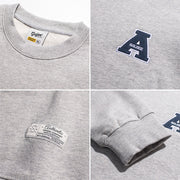 Men Pullover Hoodie Spring Sweater Male Loose All-Match Simple Leisure