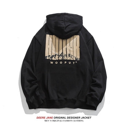 Men Pullover Hoodie Spring Sweater Men's Loose All-Matching Couple Style Casual