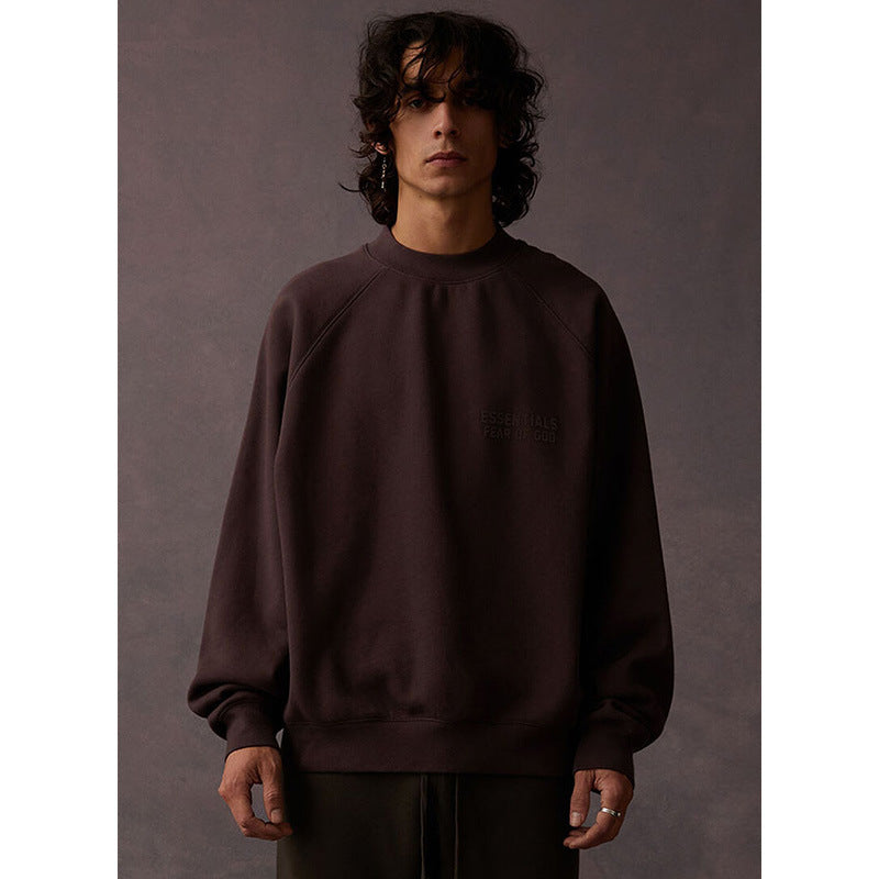 Fog Essentials Sweatshirt Unisex Crew Neck Loose Fleece Sweater