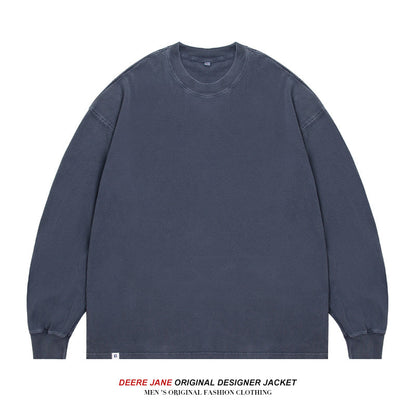 Men Pullover Hoodie Spring Sweater Men's Loose All-Match Simple Leisure