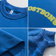 Men Pullover Hoodie Spring Sweater Men American Style Loose All-Match Fashion Spring and Autumn Leisure