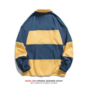Men Pullover Hoodie Spring Men's Retro Loose All-Match T-shirt
