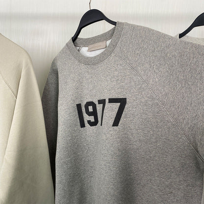 Fog Essentials Sweatshirt Unisex Crew Neck Loose Fleece Sweater