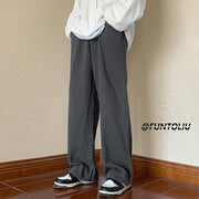 Men Jeans Vintage Jeans Men Loose Straight Cargo Pants