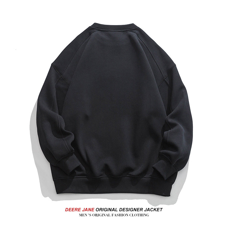 Men Pullover Hoodie Spring Sweater Men's Loose All-Match Casual