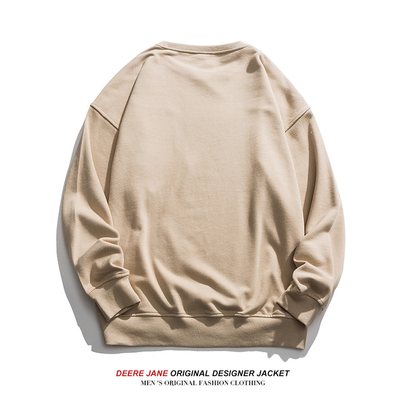 Men Pullover Hoodie Spring Sweater Men's Loose All-Match