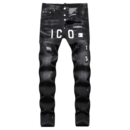 DSQ2 Jeans Ripped Stretch Jeans