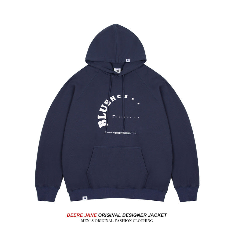 Men Pullover Hoodie Spring Sweater Men's Loose All-Match Casual