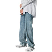 Men Jeans Fall Winter Overalls
