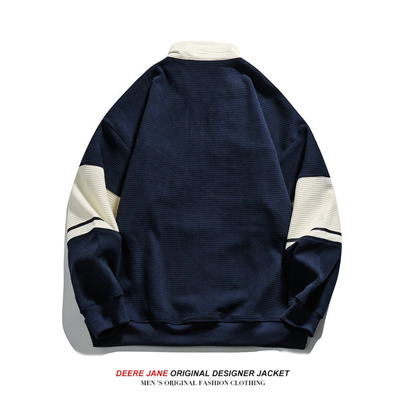Men Pullover Hoodie Spring Sweater Men's American Style Loose Top