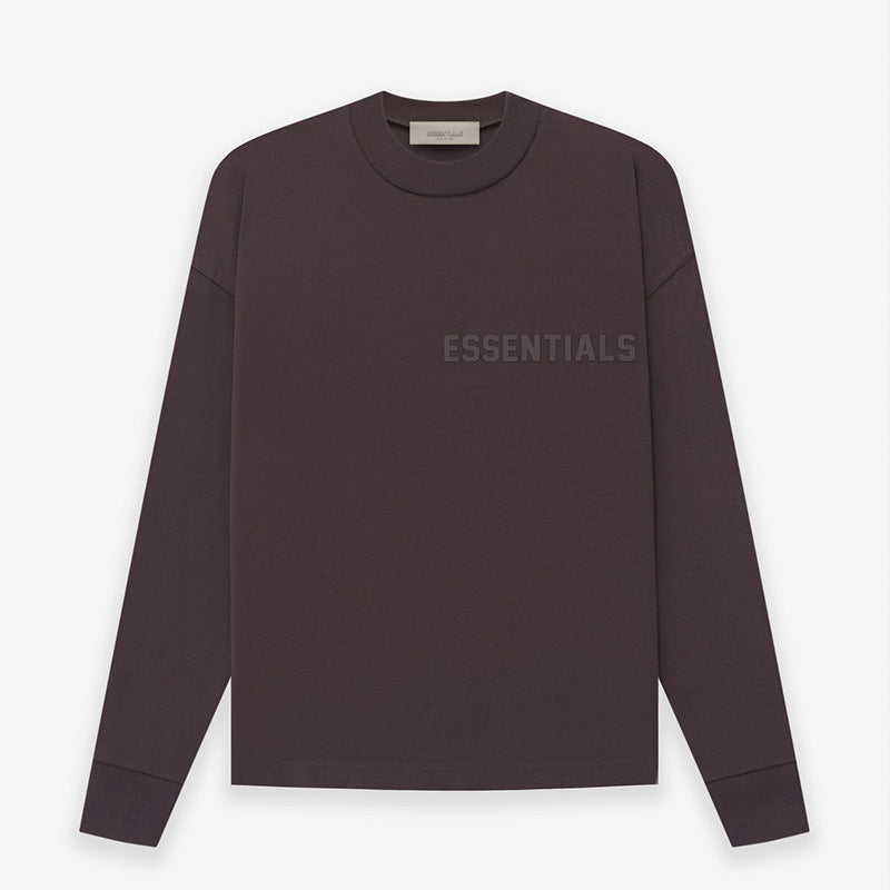 Fog Essentials Long Sleeve T-Shirt Unisex Loose Sweater