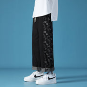 Men Jeans Paisley Jeans Men's Summer Loose Casual Pants