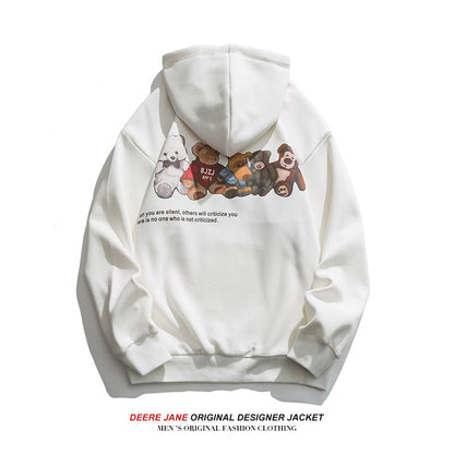 Men Pullover Hoodie Spring Sweater Men's Loose Couple Casual