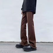 Men Jeans Autumn Skinny Jeans Straight Loose-Fitting Wide-Leg Trousers