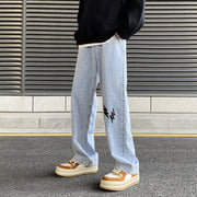 Men Jeans Straight-Leg Pants