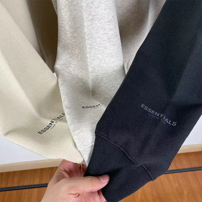 Fog Essentials Hoodie Reflective Logo Loose Fleece Sweater