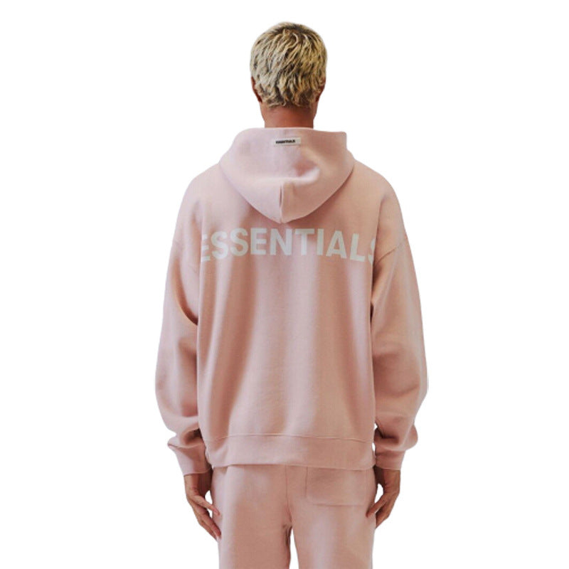 Fog Essentials Hoodie Unisex Loose Fleece Hooded Sweater Couple