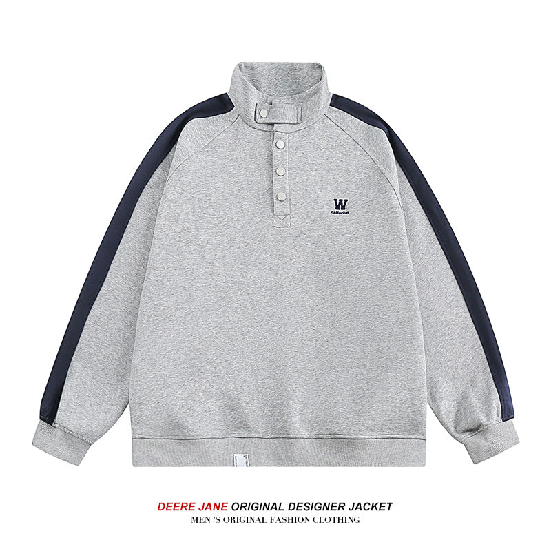 Men Pullover Hoodie Men's Spring Loose All-Match Casual