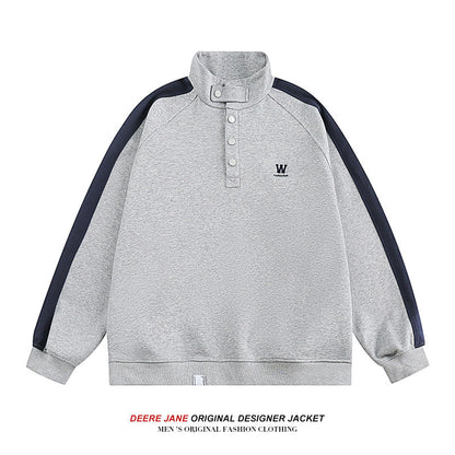 Men Pullover Hoodie Men's Spring Loose All-Match Casual