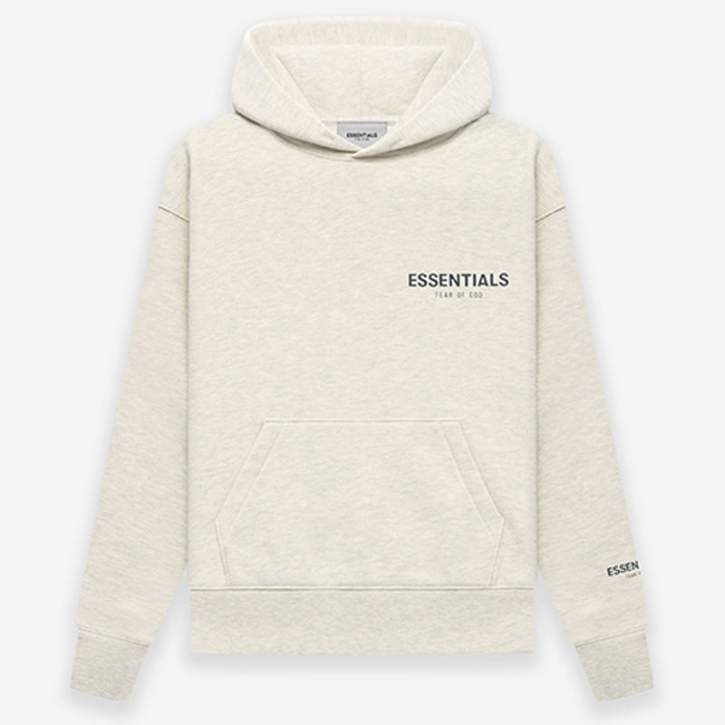 Fog Essentials Hoodie Reflective Logo Loose Fleece Sweater