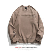 Men Pullover Hoodie Spring Sweater Men Loose Retro Casual